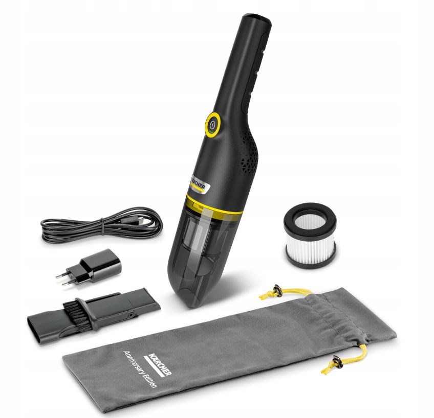 Kärcher CVH CVH Anniversary Edition Plus Portable Vacuum Cleaner Black, Yellow Without Bag Kärcher CVH CVH Anniversary Edition Plus Portable Vacuum Cleaner Black, Yellow Without Bag