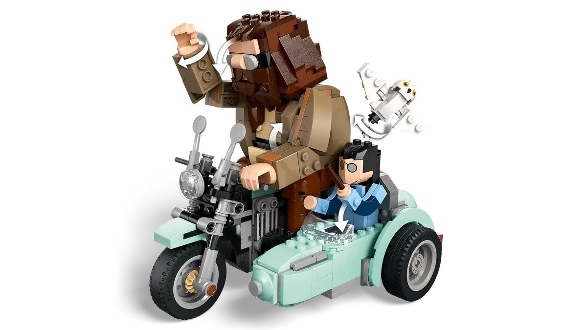 LEGO HARRY POTTER 76443 Hagrid & Harry's Motorcycle Ride LEGO HARRY POTTER 76443 Hagrid & Harry's Motorcycle Ride