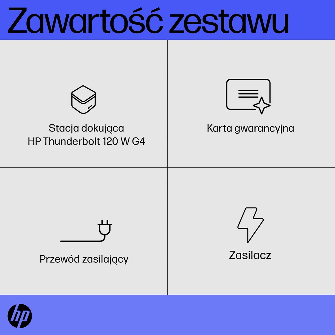 HP Thunderbolt Dock 120W G4 HP Thunderbolt Dock 120W G4
