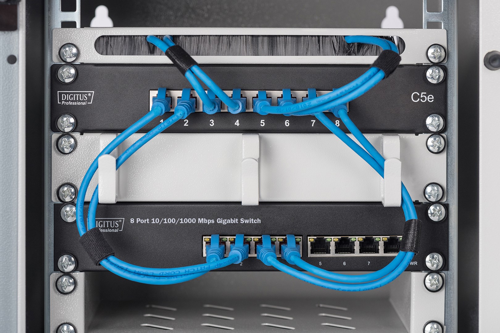 Digitus 8-Port Gigabit Switch, 10 inch, Unmanaged Digitus 8-Port Gigabit Switch, 10 inch, Unmanaged