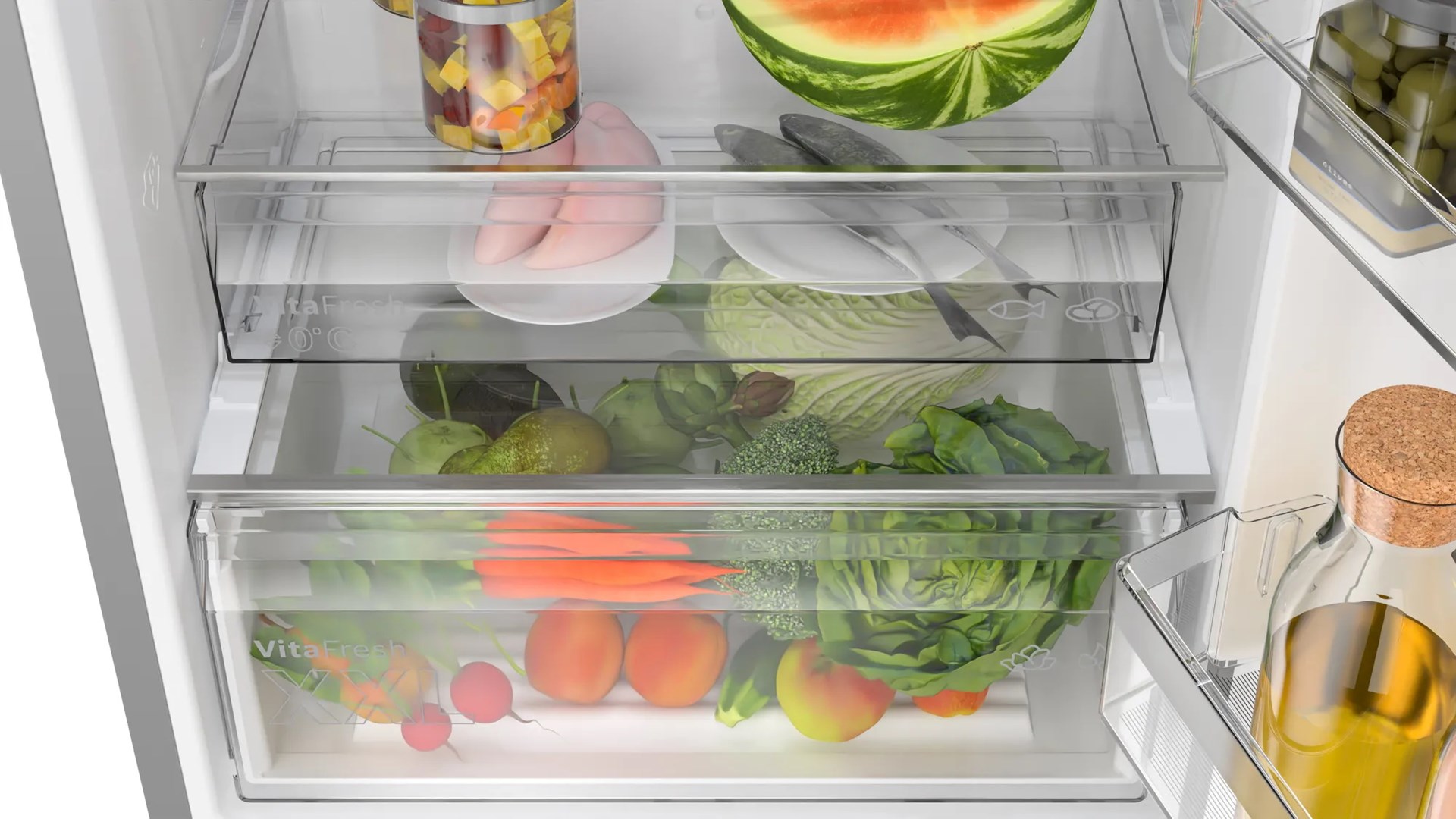 Bosch Serie 4 KGN492IDF fridge-freezer Freestanding 440 L D Stainless steel Bosch Serie 4 KGN492IDF fridge-freezer Freestanding 440 L D Stainless steel