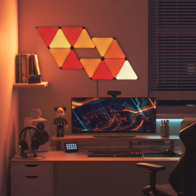 Nanoleaf NL47-0101TW-3PK smart lighting Smart panel Wi-Fi Nanoleaf NL47-0101TW-3PK smart lighting Smart panel Wi-Fi