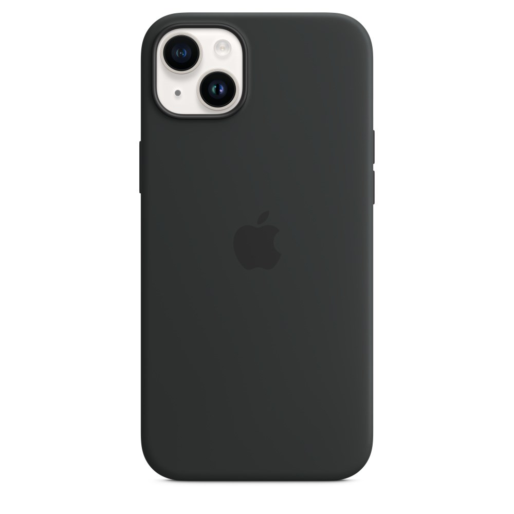 Apple iPhone 14 Plus Silicone Case with MagSafe - Midnight Apple iPhone 14 Plus Silicone Case with MagSafe - Midnight