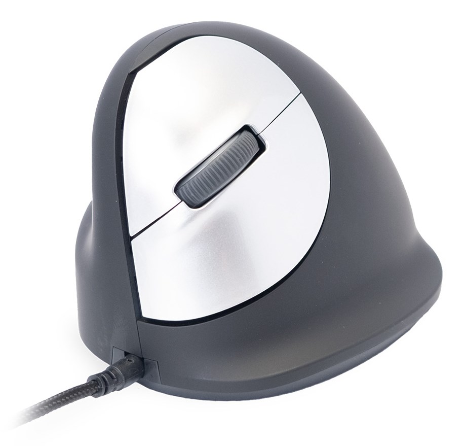 R-Go Tools Ergonomic mouse R-Go HE Break with break software, medium (hand size 165-185 mm), left-handed, Wired, black R-Go Tools Ergonomic mouse R-Go HE Break with break software, medium (hand size 165-185 mm), left-handed, Wired, black