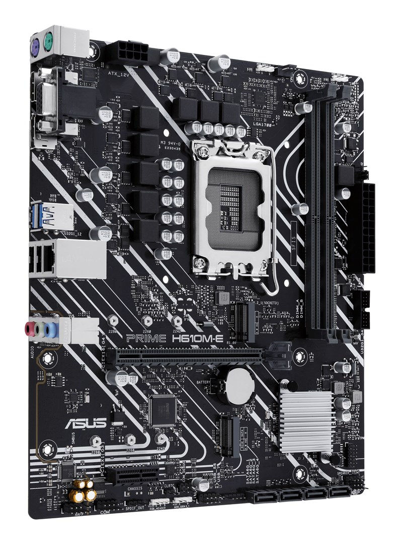 ASUS PRIME H610M-E-CSM Intel H610 LGA 1700 micro ATX ASUS PRIME H610M-E-CSM Intel H610 LGA 1700 micro ATX