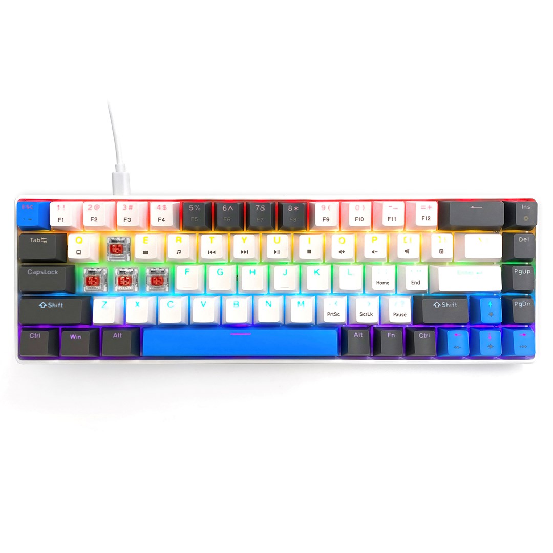 Mechanical keyboard 60% RED CORE MX60 MT1259 Mechanical keyboard 60% RED CORE MX60 MT1259