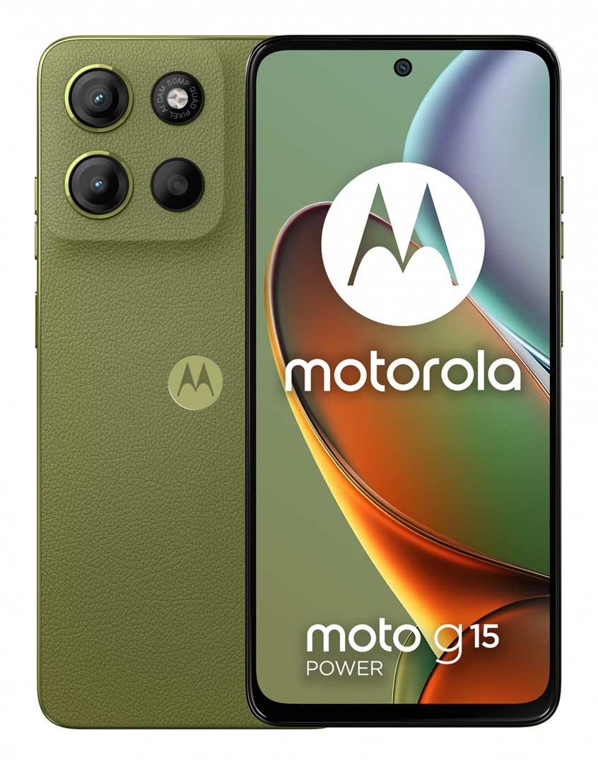 Motorola moto g15 power 17.1 cm (6.72") Dual SIM Android 15 4G USB Type-C 8 GB 256 GB 6000 mAh Green Motorola moto g15 power 17.1 cm (6.72") Dual SIM Android 15 4G USB Type-C 8 GB 256 GB 6000 mAh Green