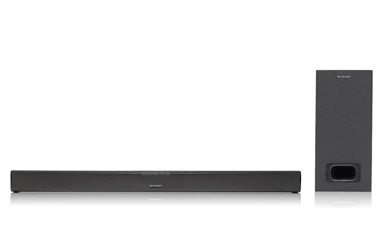 Sharp HT-SBW110 soundbar speaker Black 2.1 channels 180 W Sharp HT-SBW110 soundbar speaker Black 2.1 channels 180 W