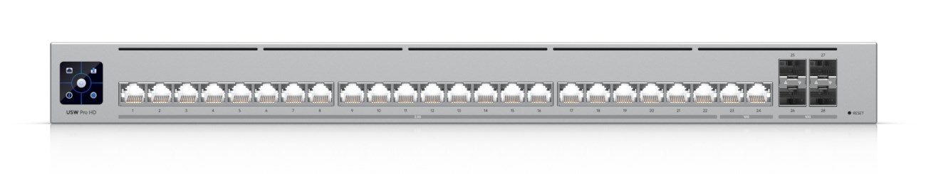 Ubiquiti UniFi Pro HD 24 Managed L2/L3 2.5G Ethernet (100/1000/2500) 1U Grey Ubiquiti UniFi Pro HD 24 Managed L2/L3 2.5G Ethernet (100/1000/2500) 1U Grey