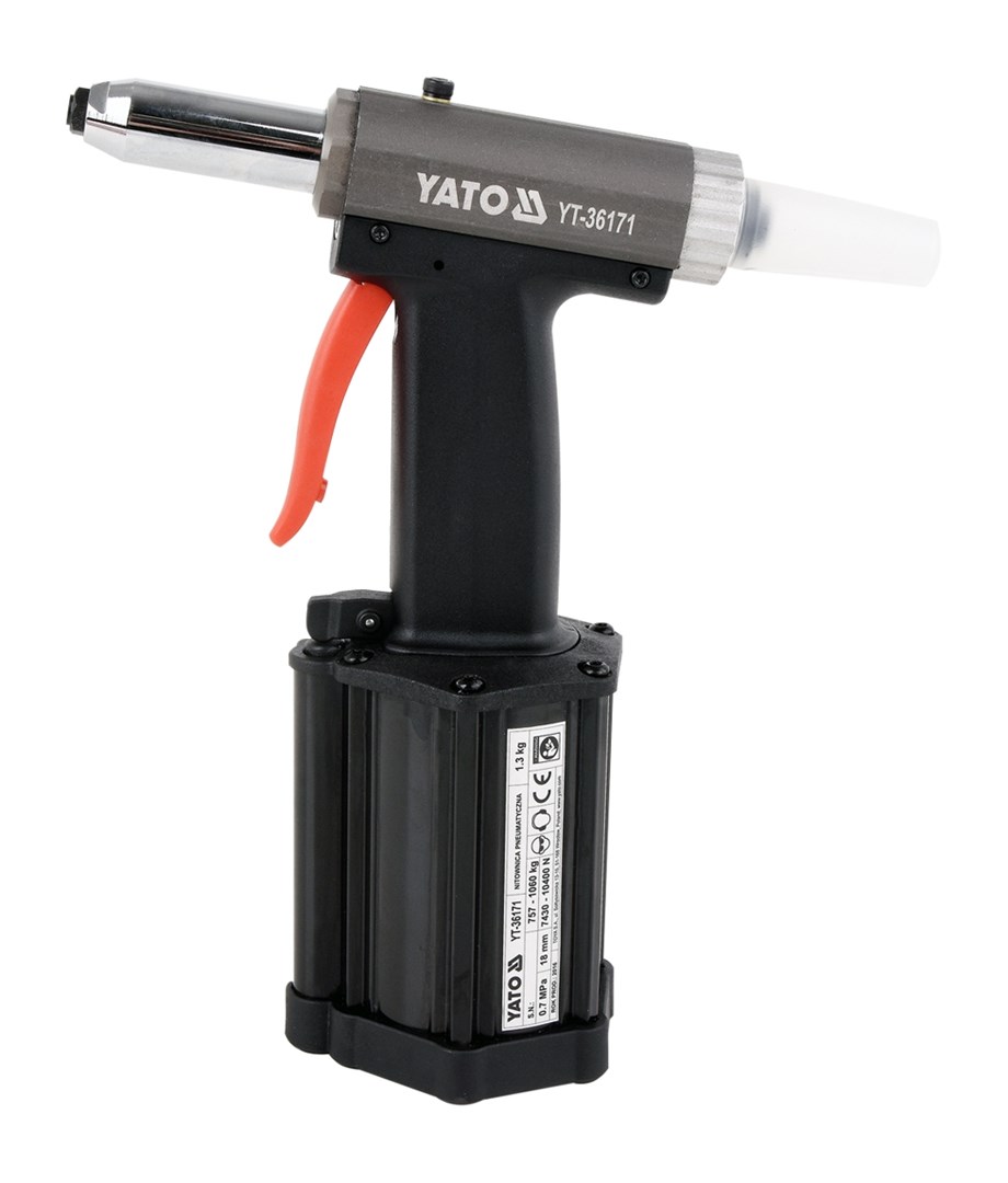 YATO PNEUMATIC RIVETING GUN 2.4-5.0mm 36171 YATO PNEUMATIC RIVETING GUN 2.4-5.0mm 36171
