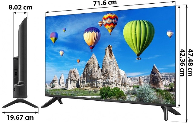 TV 32’ LIN 32LHD1810 Slim HD Ready DVB-T2 TV 32’ LIN 32LHD1810 Slim HD Ready DVB-T2