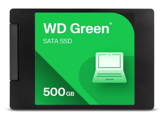SSD WD Green 500GB 2.5" SATA SSD WD Green 500GB 2.5" SATA