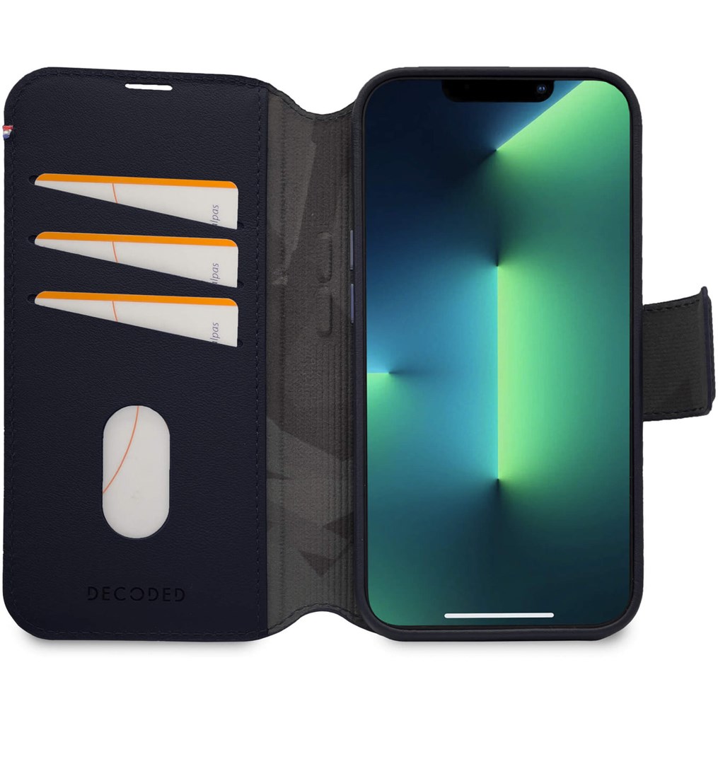 Decoded D23IPO14PMDW5NY mobile phone case 17 cm (6.7") Wallet case Navy Decoded D23IPO14PMDW5NY mobile phone case 17 cm (6.7") Wallet case Navy