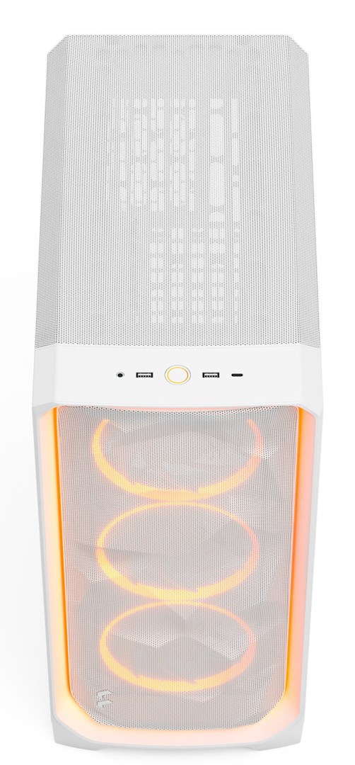 Fractal Design Meshify 3 Ambience Pro RGB White TG Clear Tint Fractal Design Meshify 3 Ambience Pro RGB White TG Clear Tint