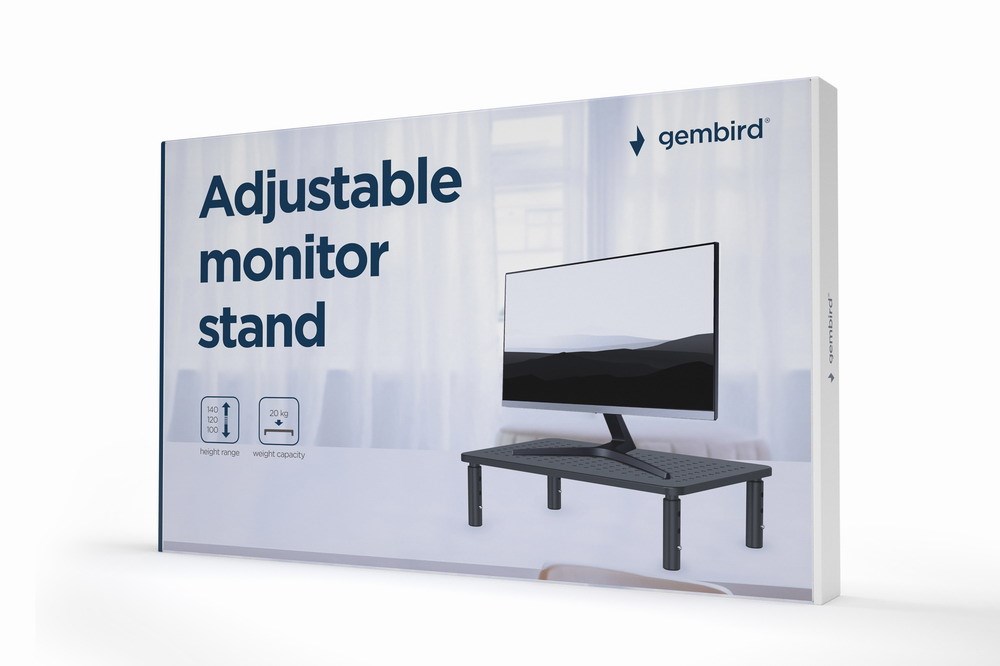 Gembird MS-TABLE-01 monitor mount / stand Black Desk Gembird MS-TABLE-01 monitor mount / stand Black Desk