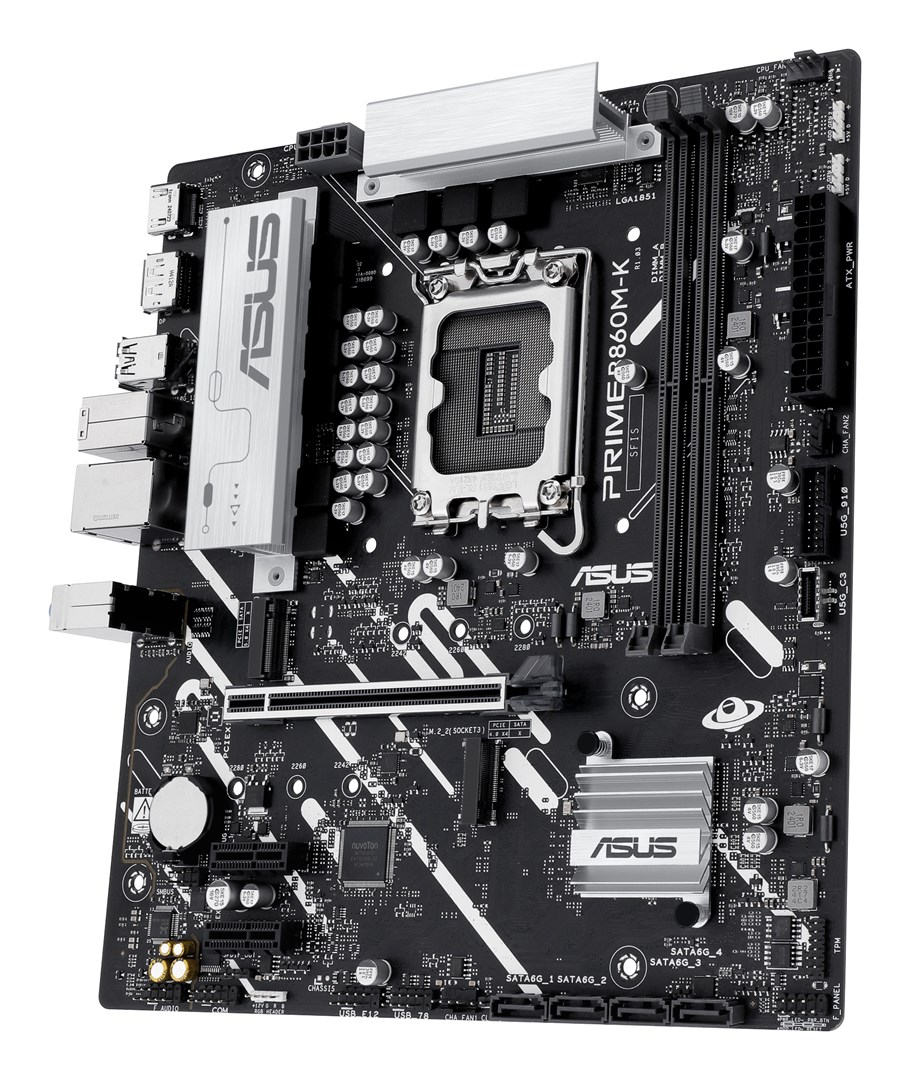 ASUS PRIME B860M-K Intel B860 LGA 1851 (Socket V1) micro ATX ASUS PRIME B860M-K Intel B860 LGA 1851 (Socket V1) micro ATX
