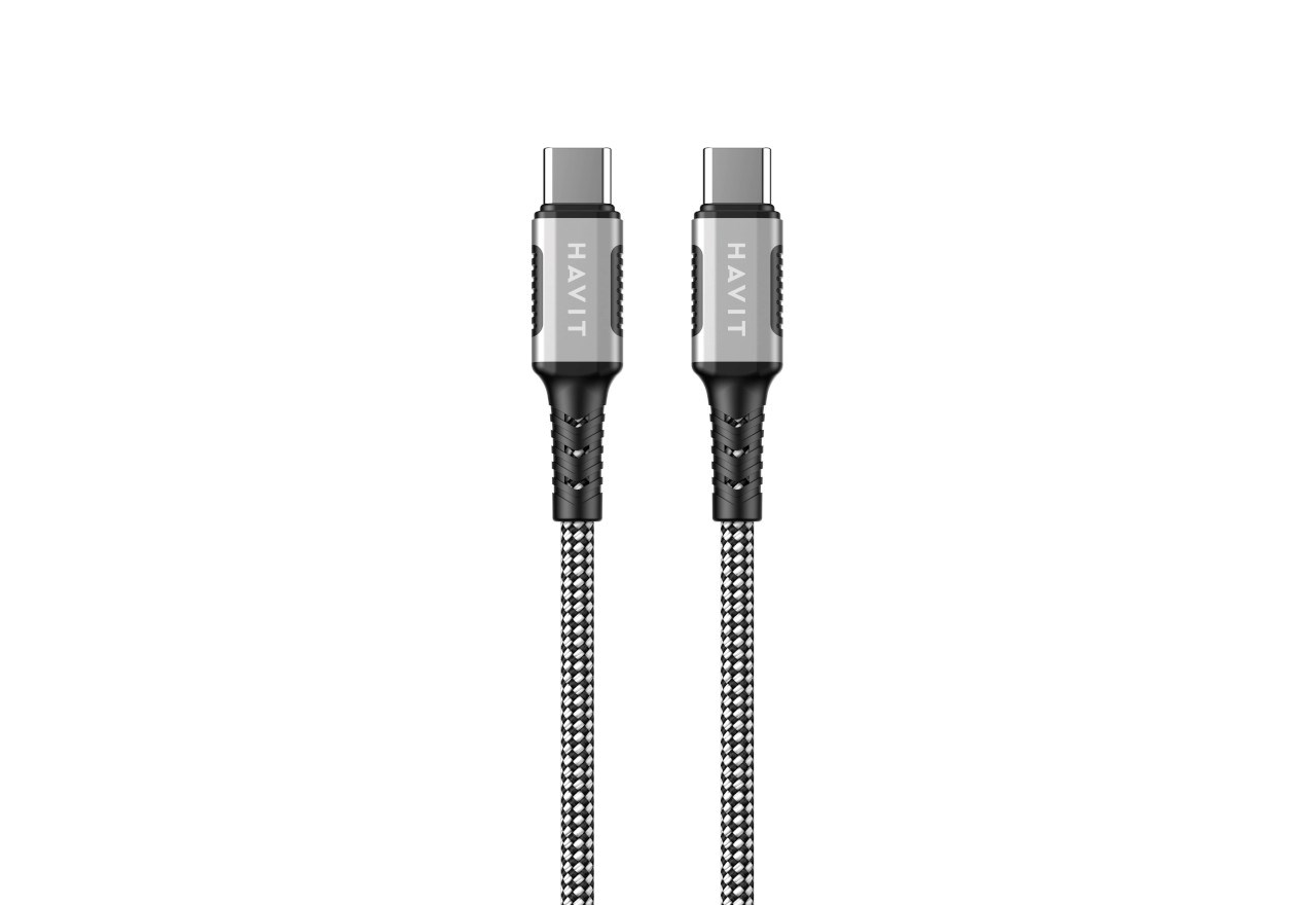 Havit CB6297 - Magnetic cable USB type C to USB type C, 1m (black) Havit CB6297 - Magnetic cable USB type C to USB type C, 1m (black)