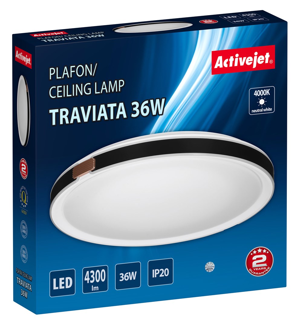 Activejet LED ceiling light AJE-TRAVIATA 36W Activejet LED ceiling light AJE-TRAVIATA 36W