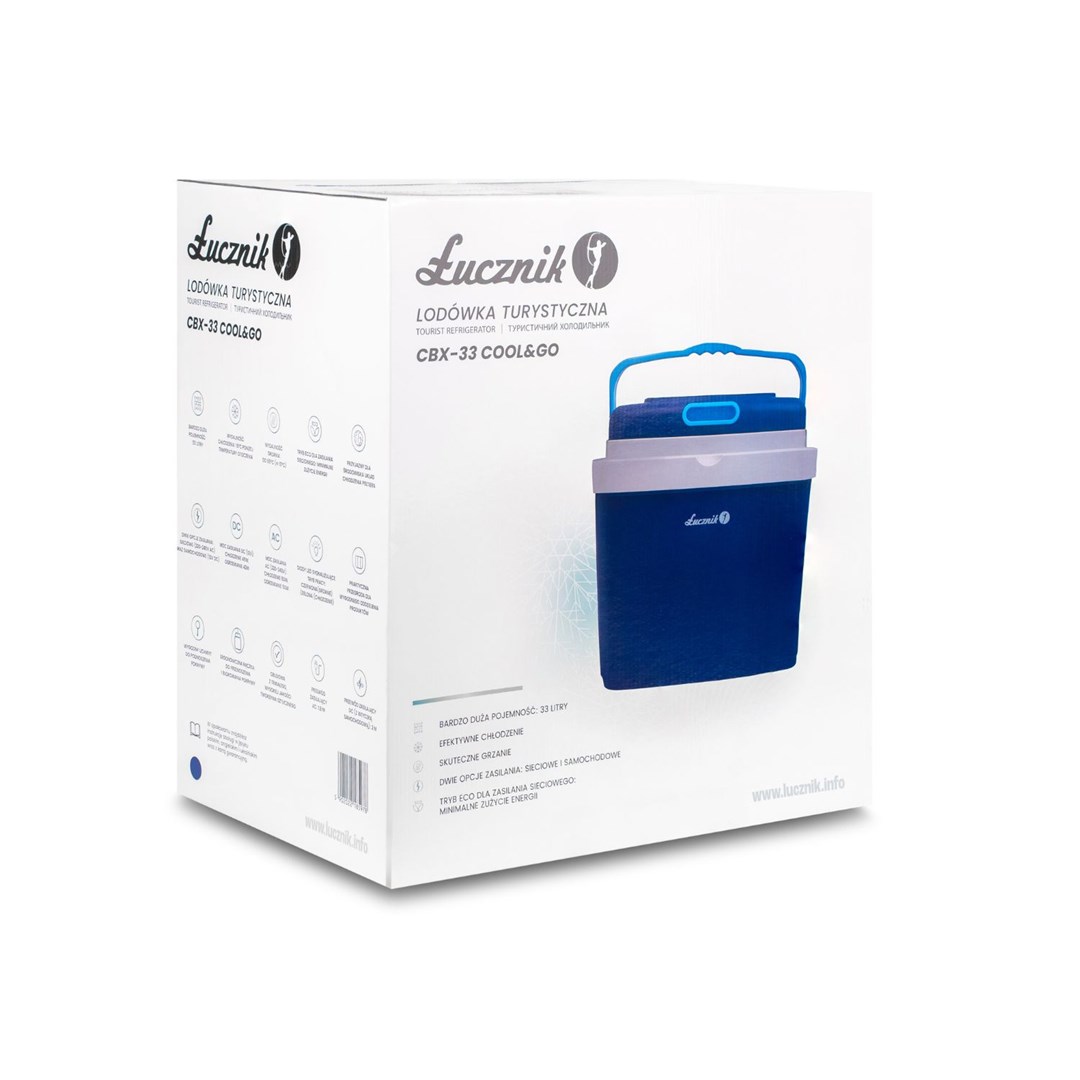 Tourist car refrigerator Lucznik CBX-33 Cool&Go XL 33L 12V/220-240V Tourist car refrigerator Lucznik CBX-33 Cool&Go XL 33L 12V/220-240V