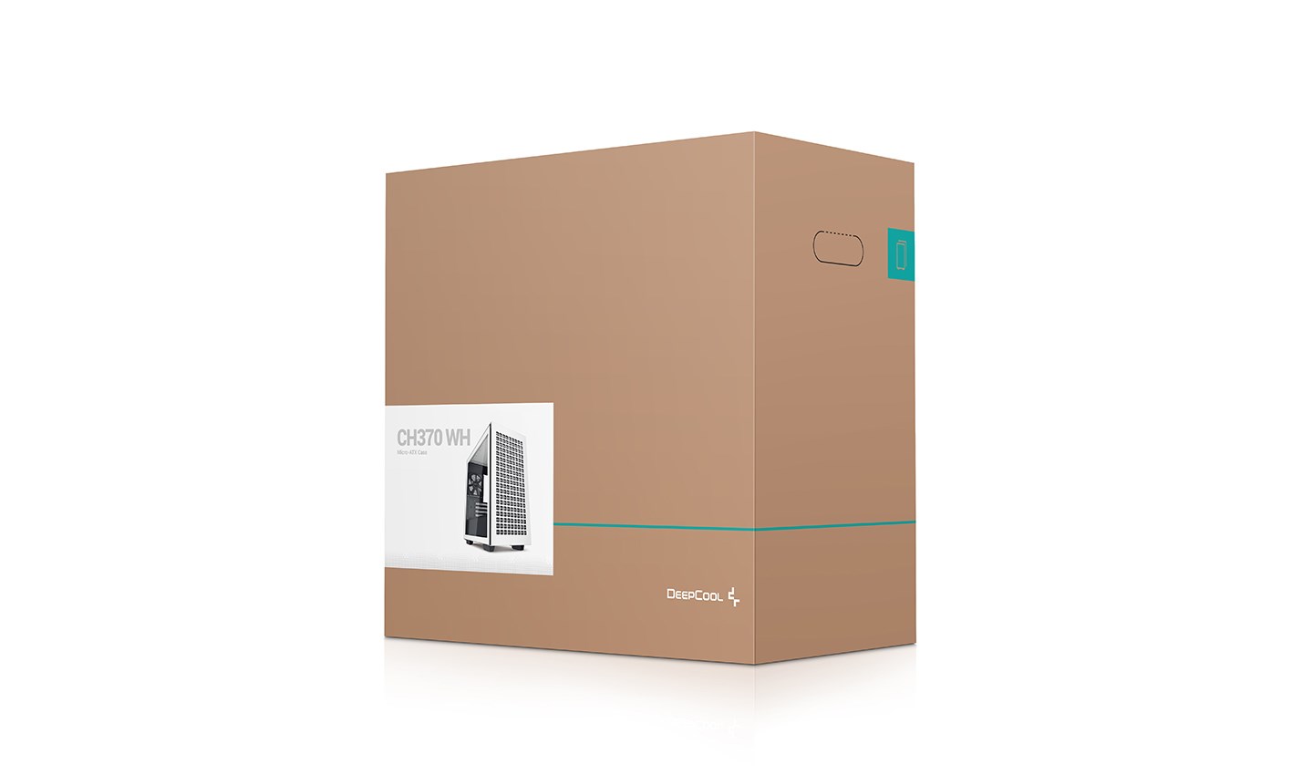 DeepCool CH370 WH Mini Tower White DeepCool CH370 WH Mini Tower White