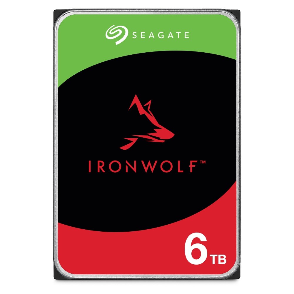 Seagate IronWolf internal hard drive 6 TB 256 MB 3.5" Serial ATA III (ST6000VN006) Seagate IronWolf internal hard drive 6 TB 256 MB 3.5" Serial ATA III (ST6000VN006)