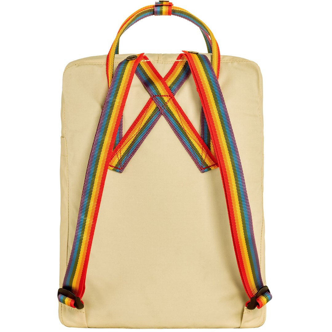 Fjällräven Kanken Rainbow backpack Casual backpack Oak Vinylon Fjällräven Kanken Rainbow backpack Casual backpack Oak Vinylon