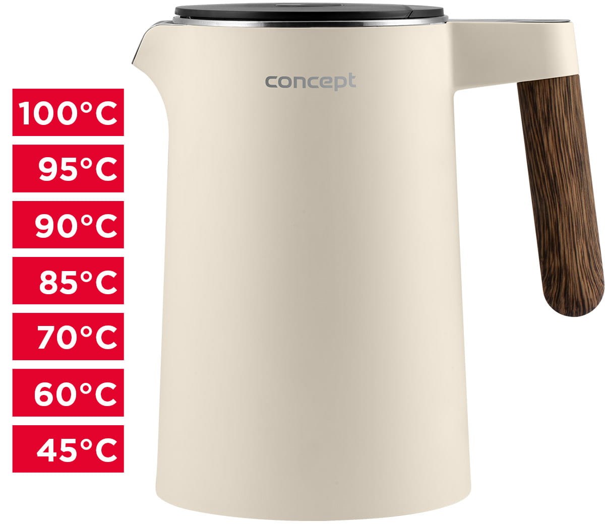 CONCEPT Electric Kettle RK3304 CONCEPT Electric Kettle RK3304
