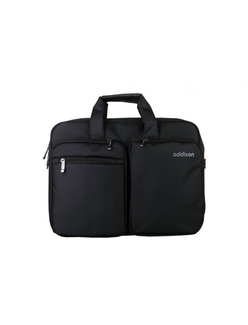 Addison Preston 15 notebook case 39.6 cm (15.6") Toploader bag Black Addison Preston 15 notebook case 39.6 cm (15.6") Toploader bag Black