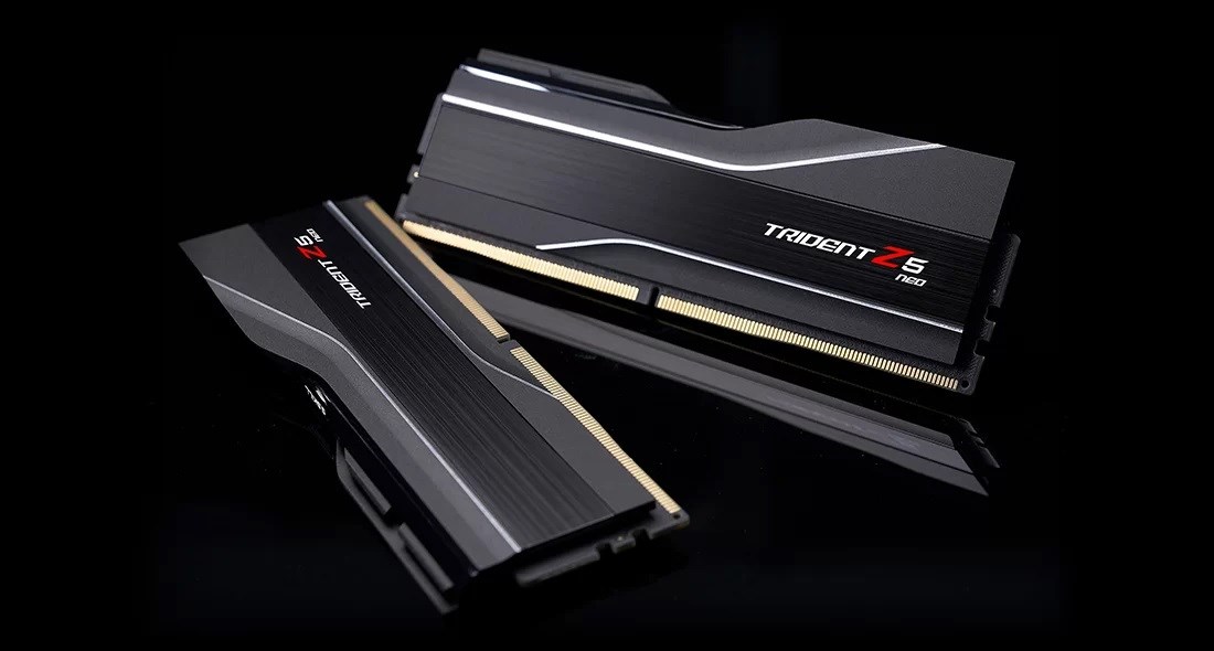 G.Skill Trident Z5 Neo F5-6000J3238F16GX2-TZ5N memory module 32 GB 2 x 16 GB DDR5 6000 MHz G.Skill Trident Z5 Neo F5-6000J3238F16GX2-TZ5N memory module 32 GB 2 x 16 GB DDR5 6000 MHz