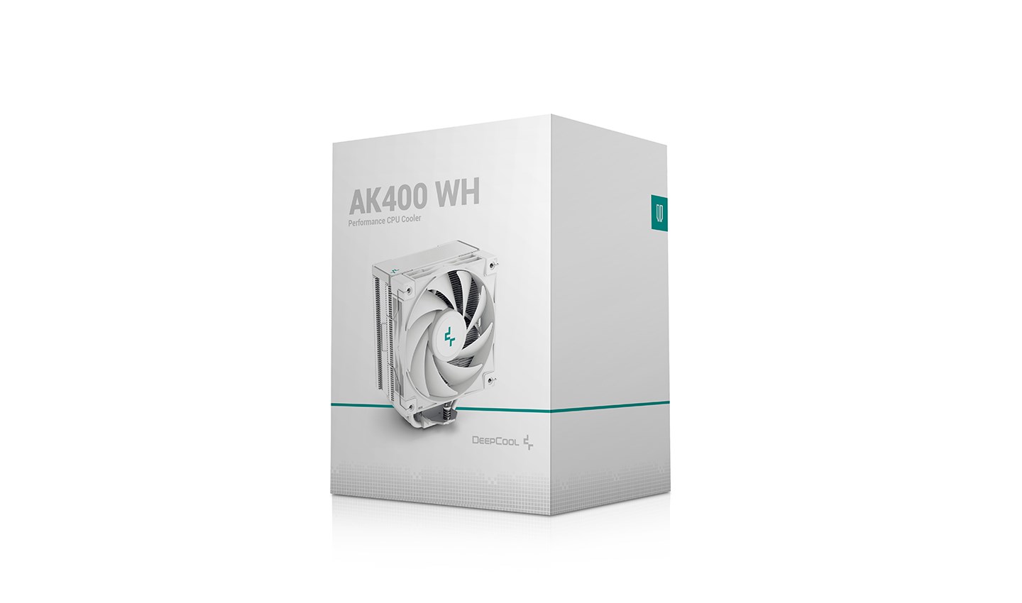 DeepCool AK400 WH Processor Air cooler 12 cm White 1 pc(s) DeepCool AK400 WH Processor Air cooler 12 cm White 1 pc(s)