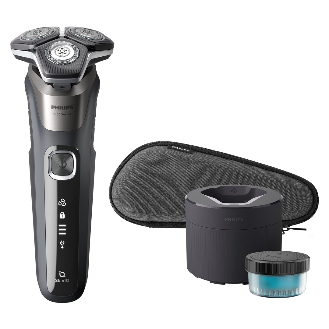 Philips SHAVER Series 5000 S5887/50 Wet and dry electric shaver with 3 accessories Philips SHAVER Series 5000 S5887/50 Wet and dry electric shaver with 3 accessories