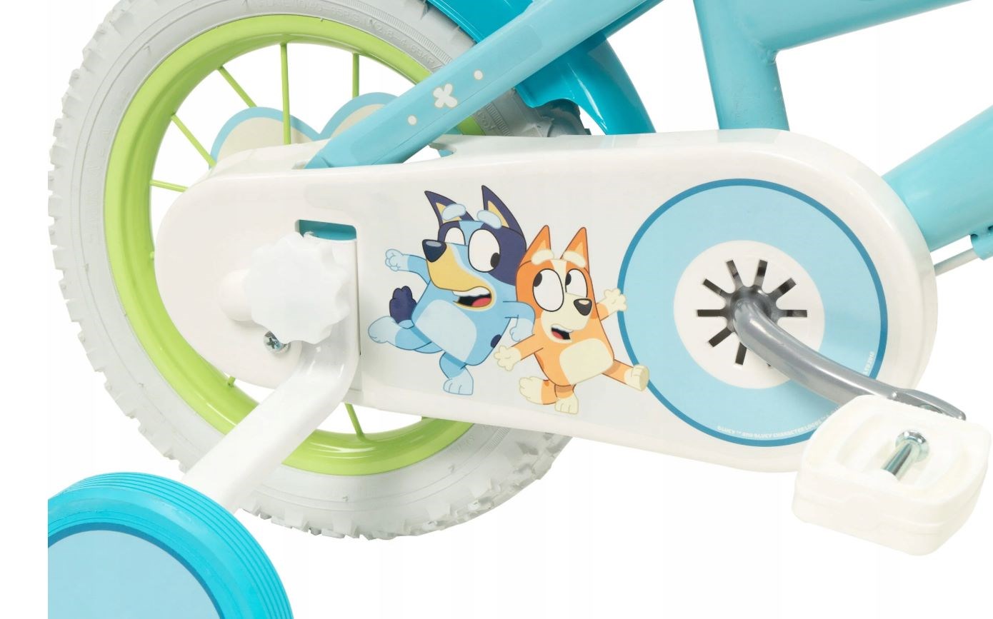 TOIMSA children's bicycle Bluey 12” Blue and lime blue TOIMSA children's bicycle Bluey 12” Blue and lime blue