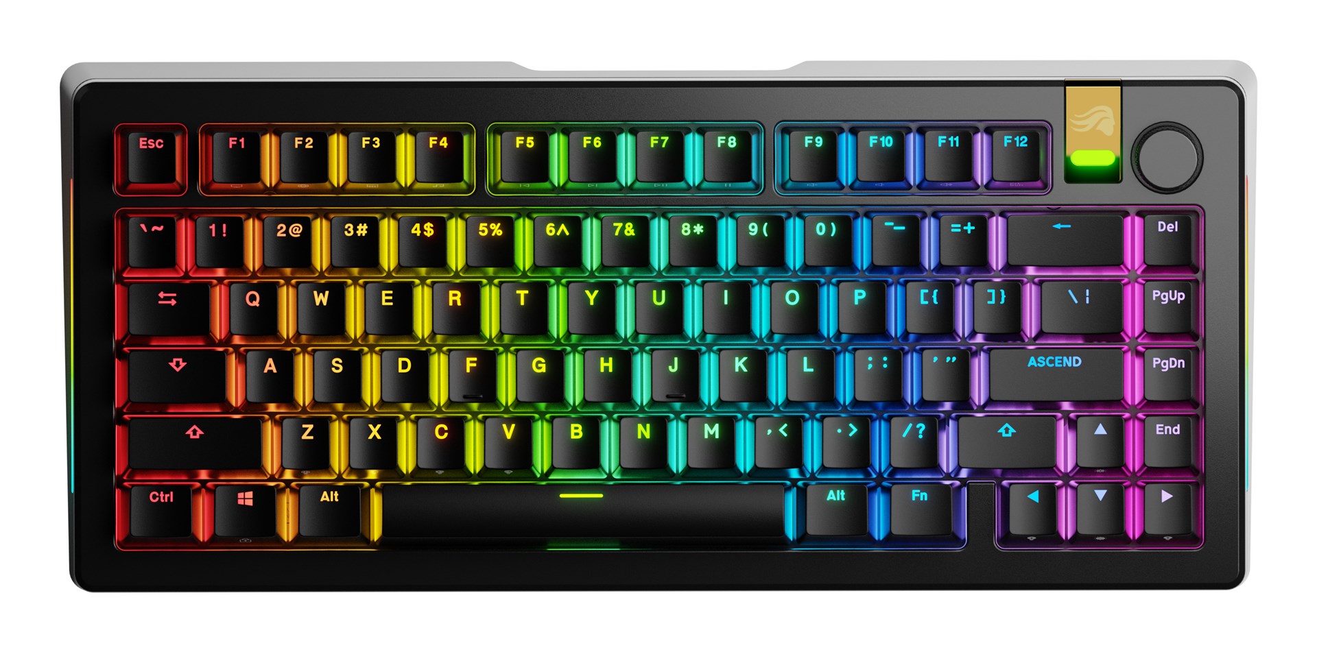 Glorious Gaming GMMK 3 PRO HE 75% Prebuilt Wireless Black - US Glorious Gaming GMMK 3 PRO HE 75% Prebuilt Wireless Black - US