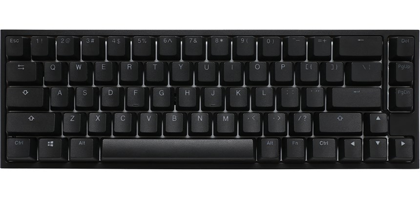 Ducky One 2 SF Gaming Keyboard, MX-Blue, RGB LED - Black (US) Ducky One 2 SF Gaming Keyboard, MX-Blue, RGB LED - Black (US)