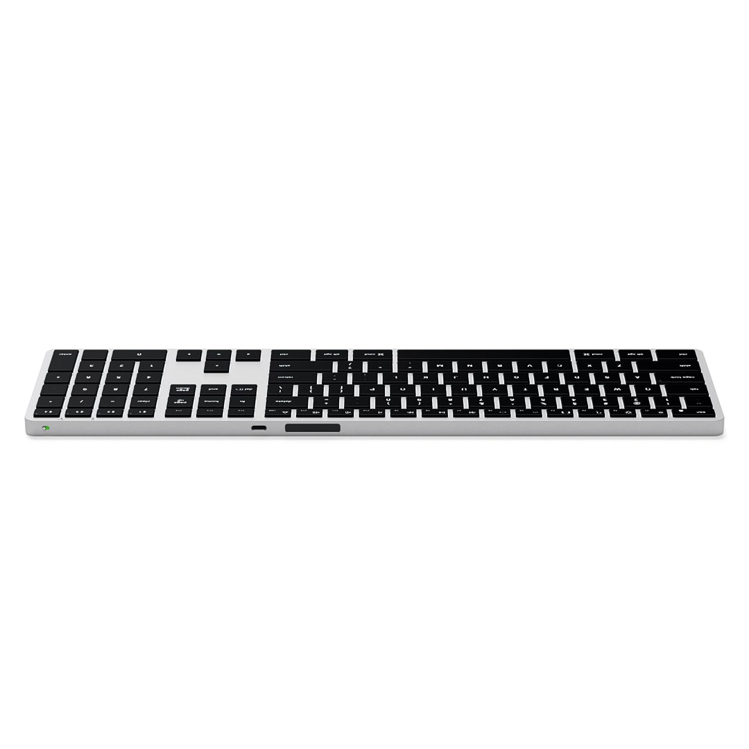 Satechi Slim X3 keyboard Bluetooth numpad silver Satechi Slim X3 keyboard Bluetooth numpad silver