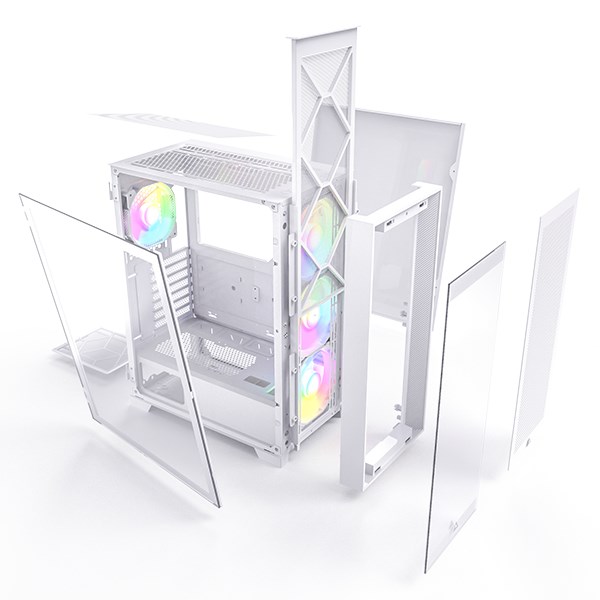 Montech AIR 1000 PREMIUM Midi Tower White Montech AIR 1000 PREMIUM Midi Tower White
