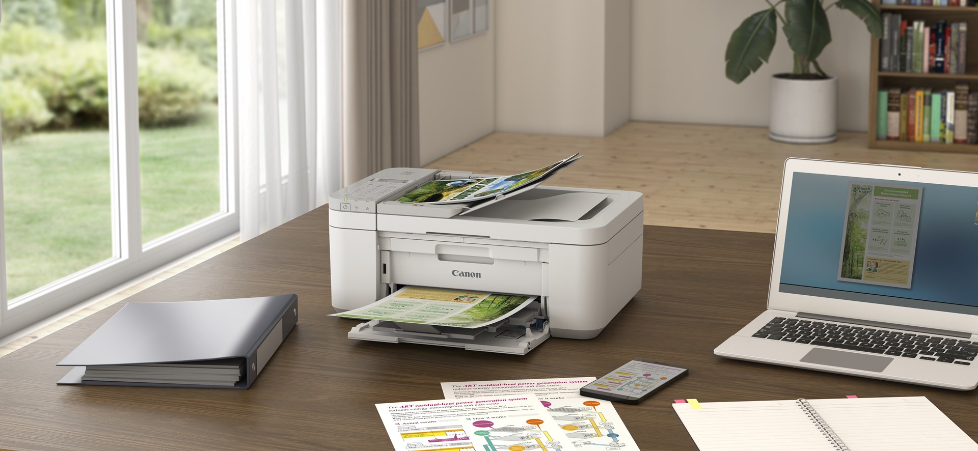 Canon PIXMA TR4756i Inkjet A4 4800 x 1200 DPI Wi-Fi Canon PIXMA TR4756i Inkjet A4 4800 x 1200 DPI Wi-Fi