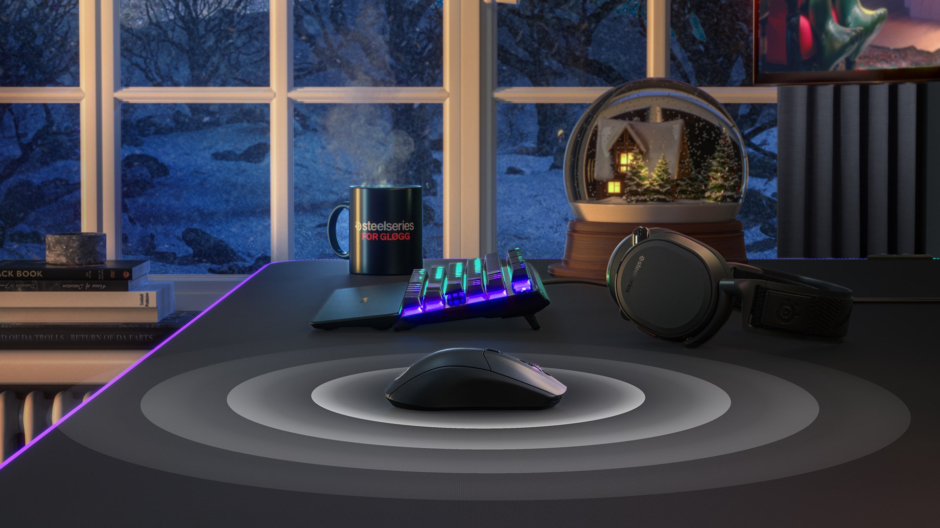 Steelseries Rival 3 Wireless mouse Gaming Right-hand RF Wireless + Bluetooth Optical 18000 DPI Steelseries Rival 3 Wireless mouse Gaming Right-hand RF Wireless + Bluetooth Optical 18000 DPI
