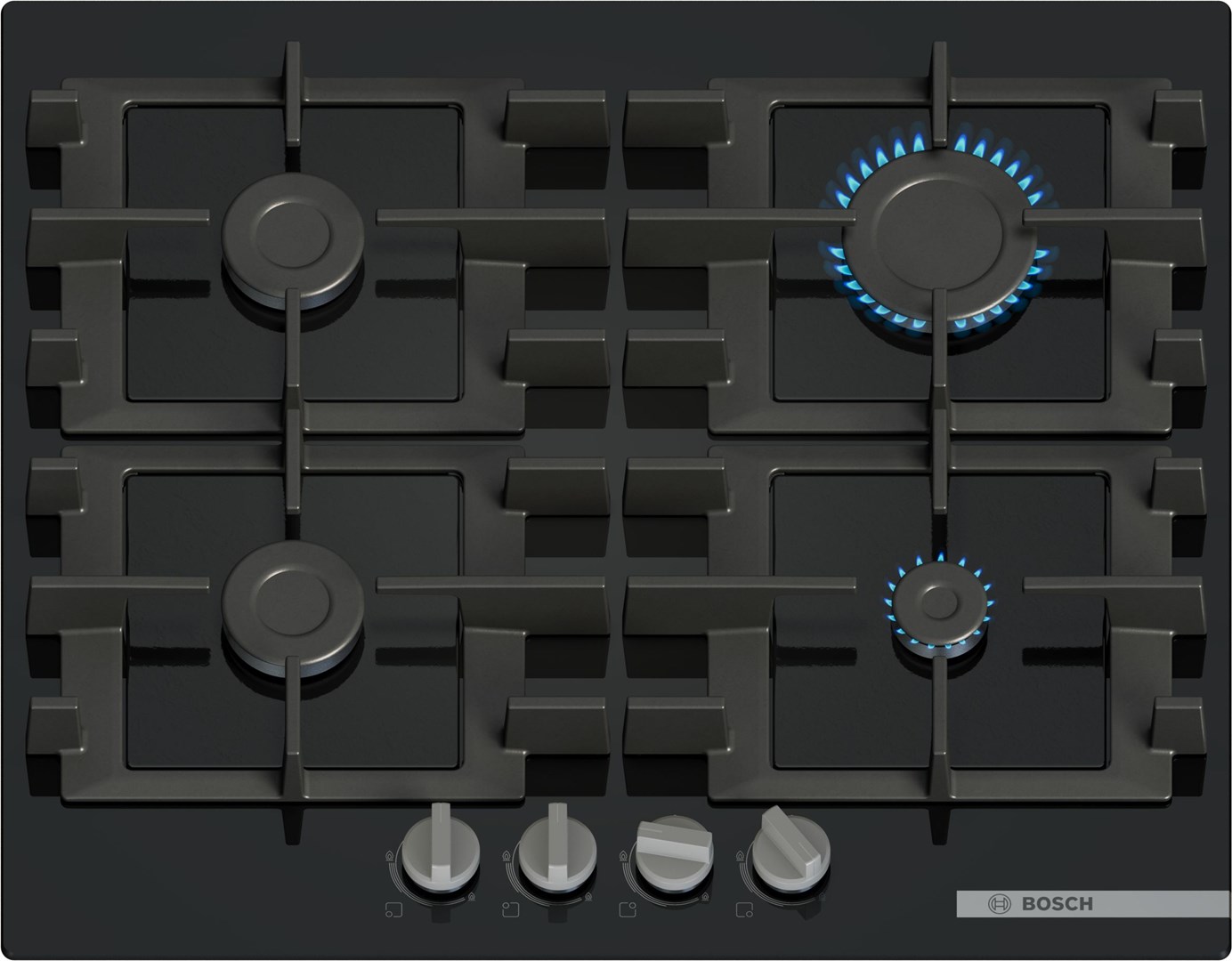 Bosch Serie 4 PNP6B6K40 gas hob with 4 zones Bosch Serie 4 PNP6B6K40 gas hob with 4 zones