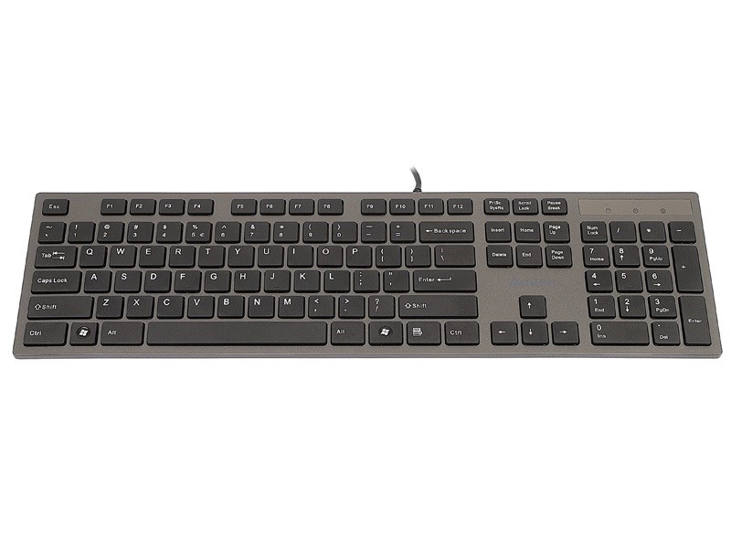 A4Tech KV-300H keyboard USB QWERTY Black, Grey A4Tech KV-300H keyboard USB QWERTY Black, Grey
