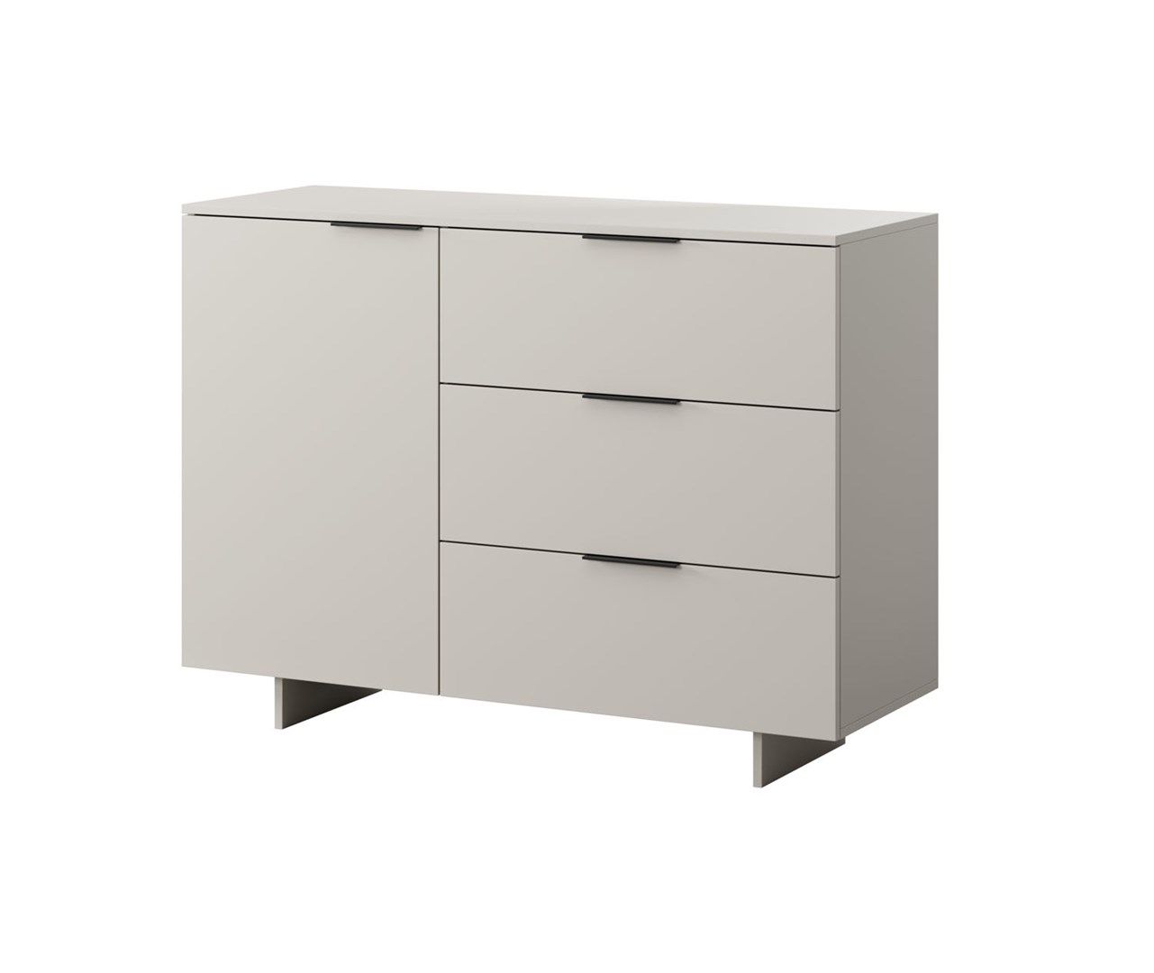 Cama 1D3S ALMA chest of drawers 120x41.5xH90 cashmere Cama 1D3S ALMA chest of drawers 120x41.5xH90 cashmere