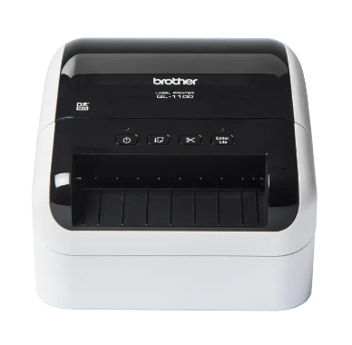 Brother QL-1110NWB, DK, Direct thermal, 300 x 300 DPI, 110 mm/sec, Wired & Wireless, Black, White Brother QL-1110NWB, DK, Direct thermal, 300 x 300 DPI, 110 mm/sec, Wired & Wireless, Black, White