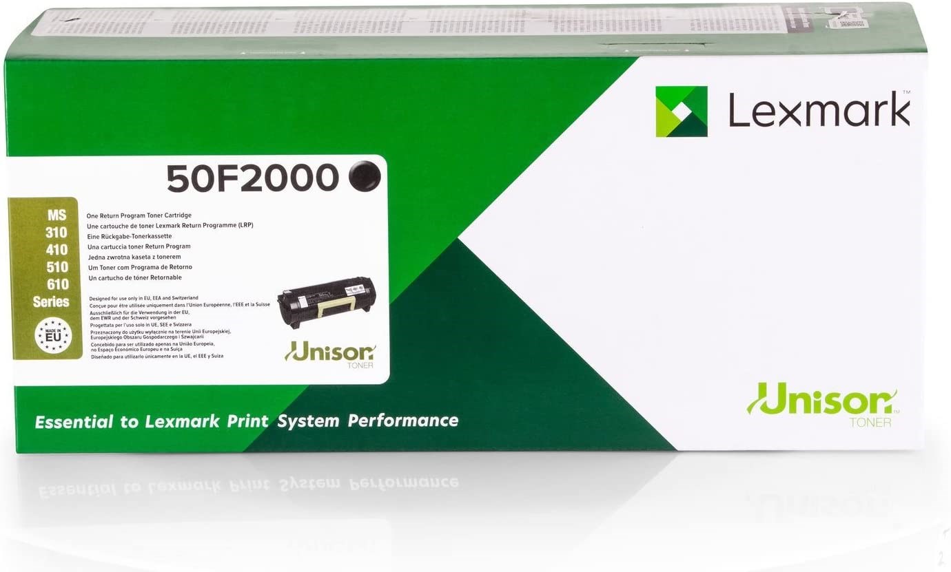 Lexmark 502 toner cartridge 1 pc(s) Original Black Lexmark 502 toner cartridge 1 pc(s) Original Black