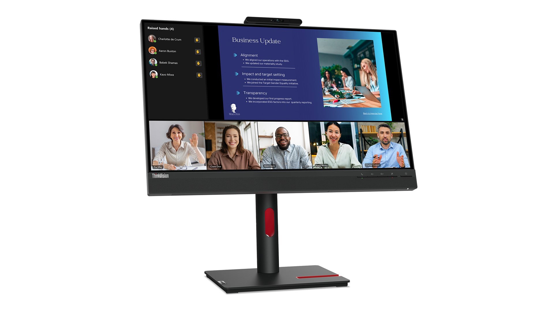 Lenovo ThinkVision T24v-30 LED display 60.5 cm (23.8") 1920 x 1080 pixels Full HD Black Lenovo ThinkVision T24v-30 LED display 60.5 cm (23.8") 1920 x 1080 pixels Full HD Black