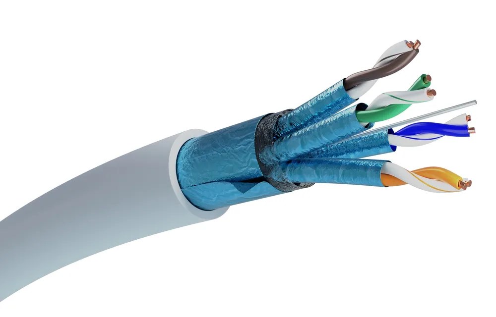 Extralink Twisted pair CAT6A FTP (F/FTP) V2 Indoor 500M Extralink Twisted pair CAT6A FTP (F/FTP) V2 Indoor 500M