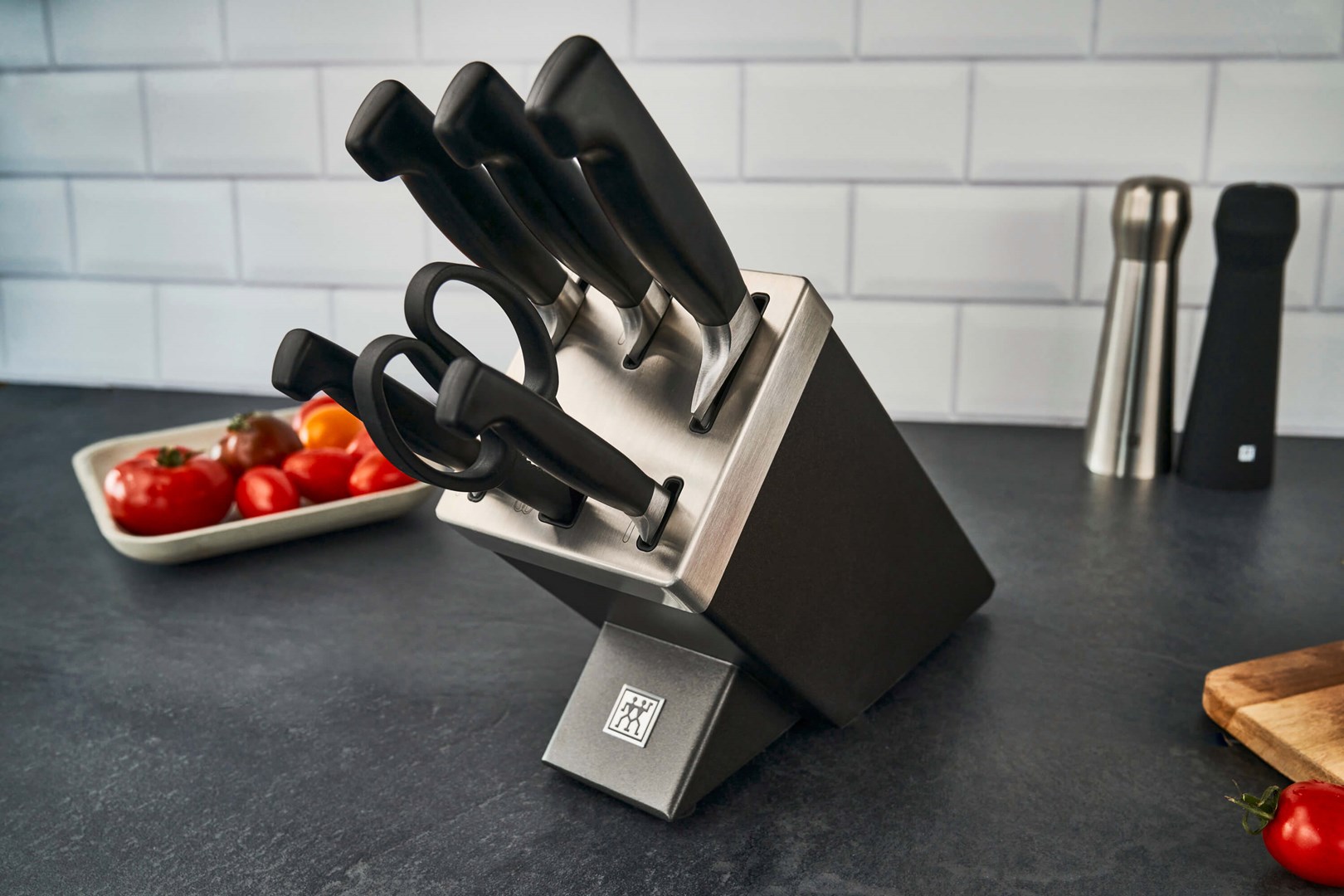 ZWILLING FOUR STAR 35148-507-0 kitchen knife/cutlery block set 7 pc(s) Grey ZWILLING FOUR STAR 35148-507-0 kitchen knife/cutlery block set 7 pc(s) Grey