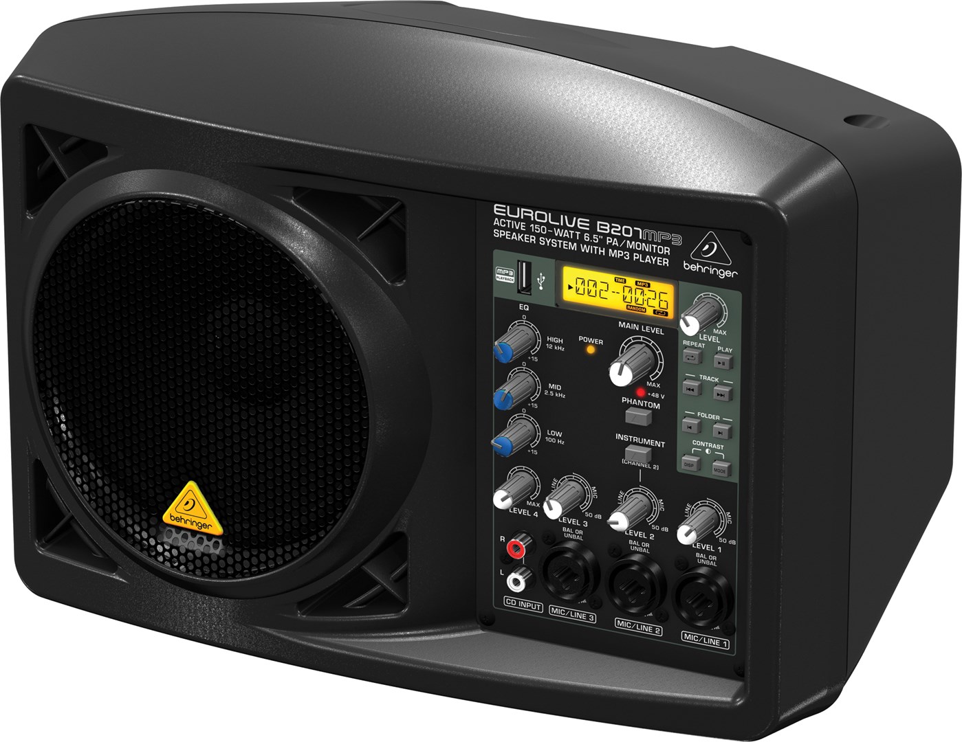 Behringer B207MP3 audio monitor Behringer B207MP3 audio monitor
