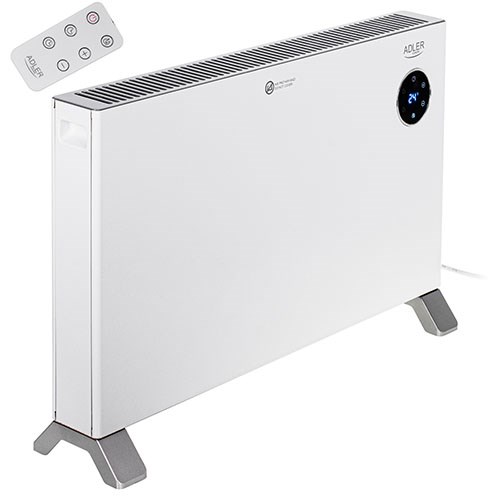 Convection heater Adler AD 7752 LCD with remote control White Convection heater Adler AD 7752 LCD with remote control White