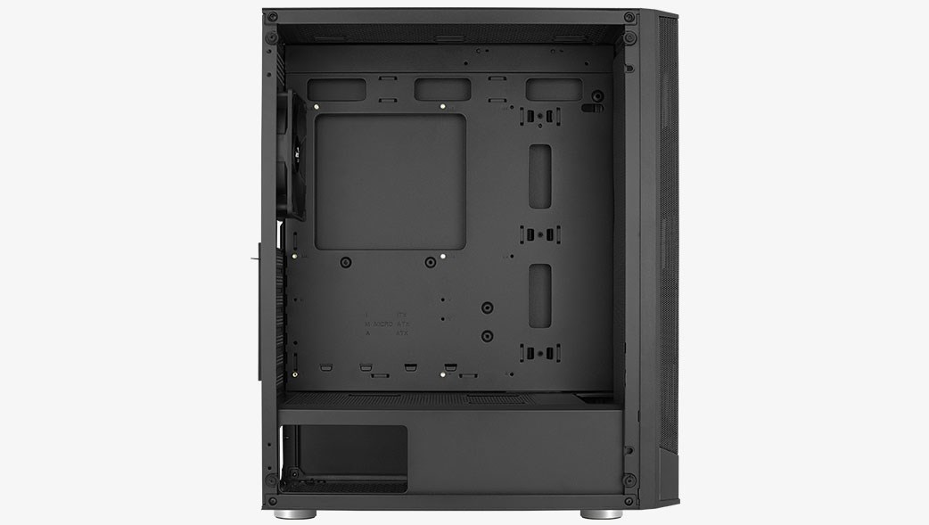 Aerocool Prism-G-BK-v1 Midi Tower Black Aerocool Prism-G-BK-v1 Midi Tower Black