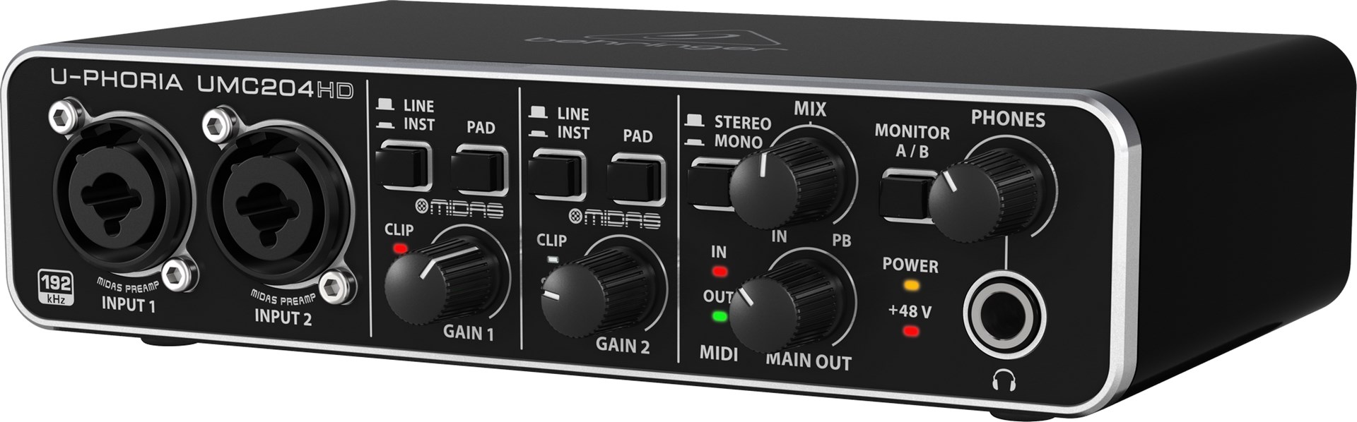 Behringer UMC204HD supplementary music equipment Behringer UMC204HD supplementary music equipment